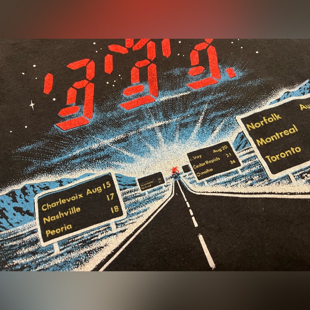 Rare HTF VTG Single Stitch The Police Band Concert Tour 80s Raglan T-shirt - Picture 13 of 16